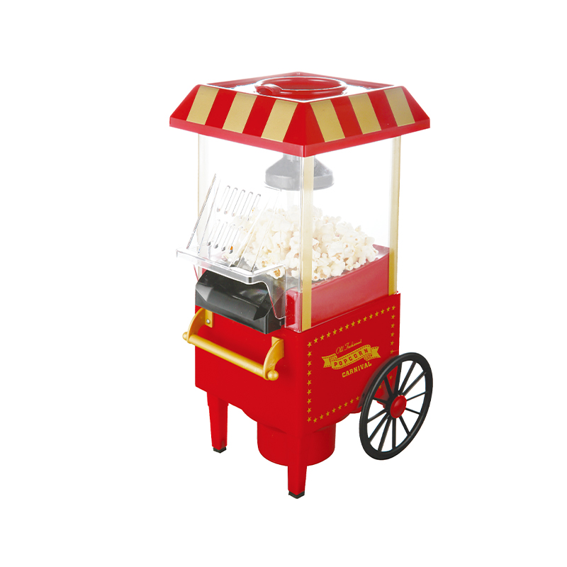 BJX-B009 Vintage Heißluft-Popcornmaschine mit Rädern