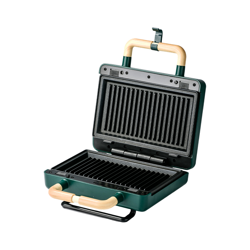 BJX-S003 800W austauschbarer 2-Scheiben-Sandwichgrill