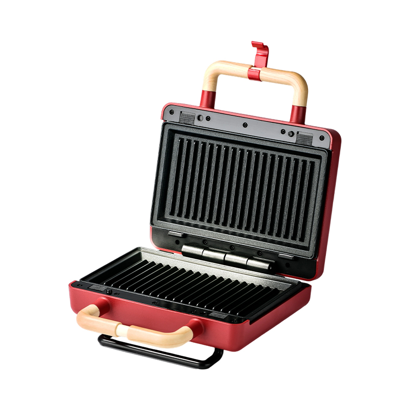 BJX-S003 800W austauschbarer 2-Scheiben-Sandwichgrill