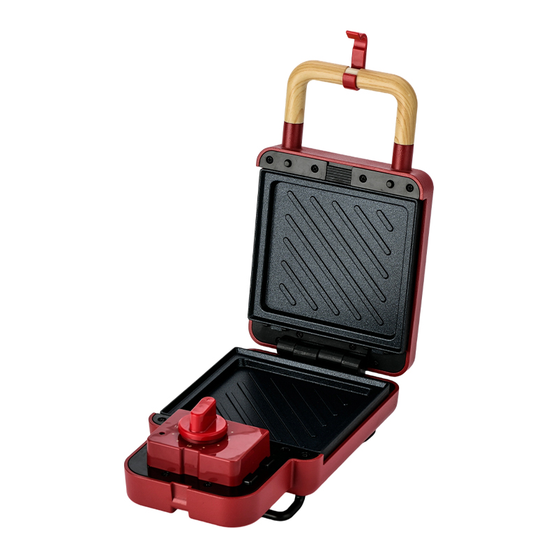 BJX-S006 15-Minuten-Timer Einzelscheibenplatte Abnehmbare Platten Sandwichmaker