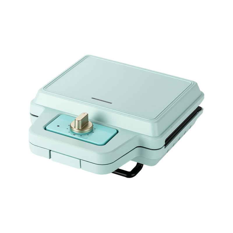 BJX-S008 800W 2-Scheiben-Sandwichwaffelmaschine mit abnehmbaren Platten