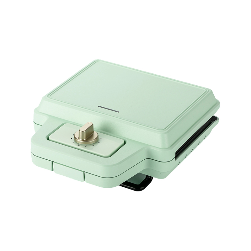 BJX-S008 800W 2-Scheiben-Sandwichwaffelmaschine mit abnehmbaren Platten