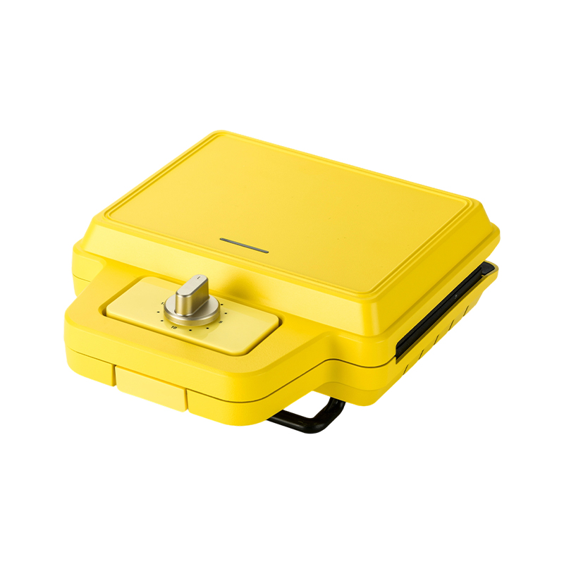 BJX-S008 800W 2-Scheiben-Sandwichwaffelmaschine mit abnehmbaren Platten