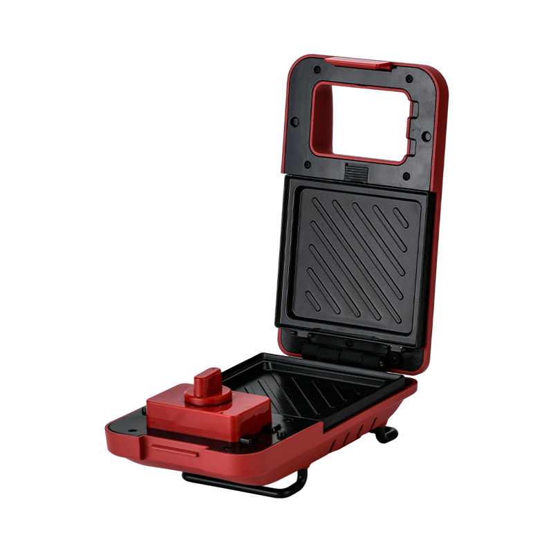 BJX-S011 15-Minuten-Timer Einzelscheiben-Sandwichmaker mit abnehmbaren Platten