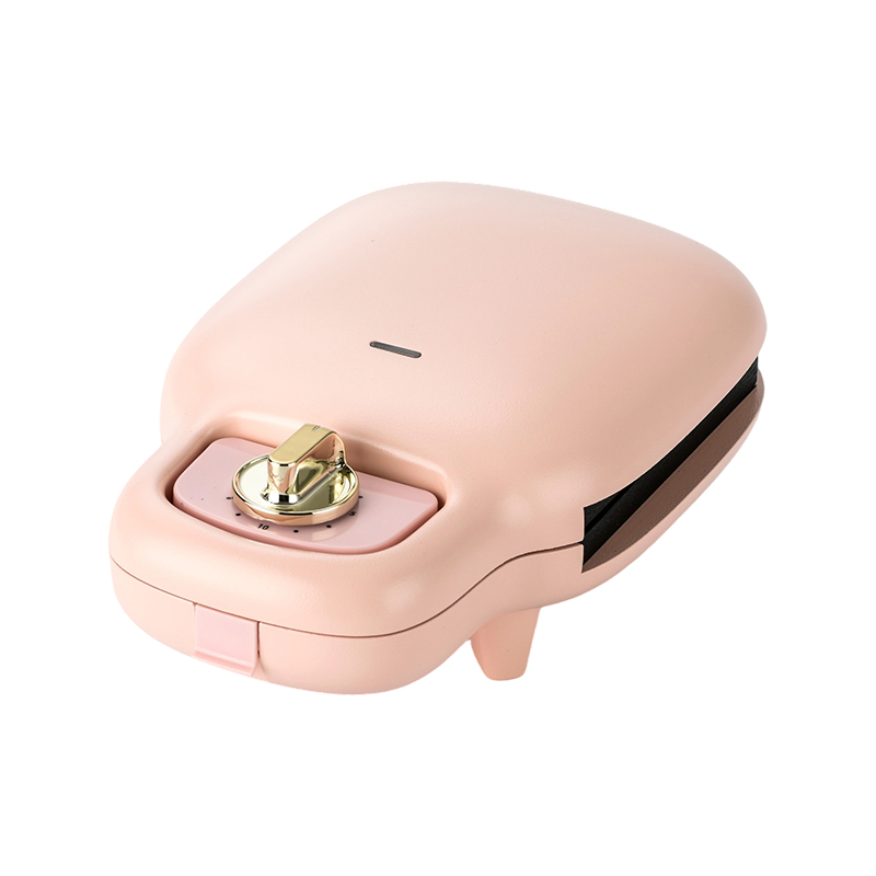 BJX-S013 15-Minuten-Timer-Einzelscheiben-Multifunktions-Sandwichmaker mit abnehmbaren Platten