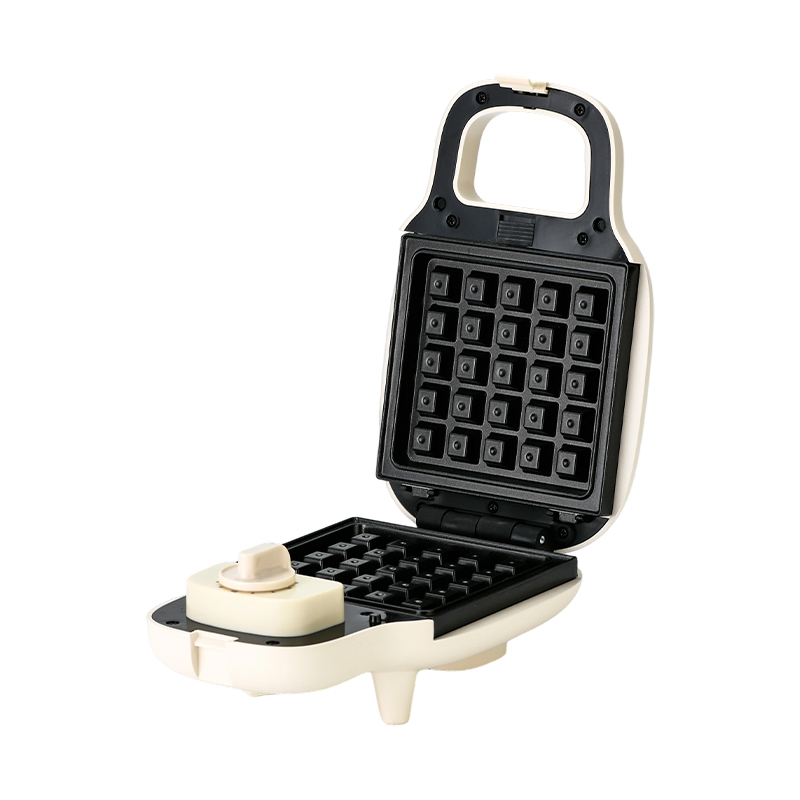 BJX-S013 15-Minuten-Timer-Einzelscheiben-Multifunktions-Sandwichmaker mit abnehmbaren Platten