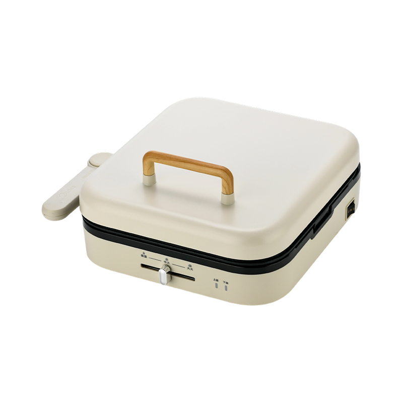 BJX-S023 28x28cm Großer Teller mit Temperaturregelung Panini & Grill Maker
