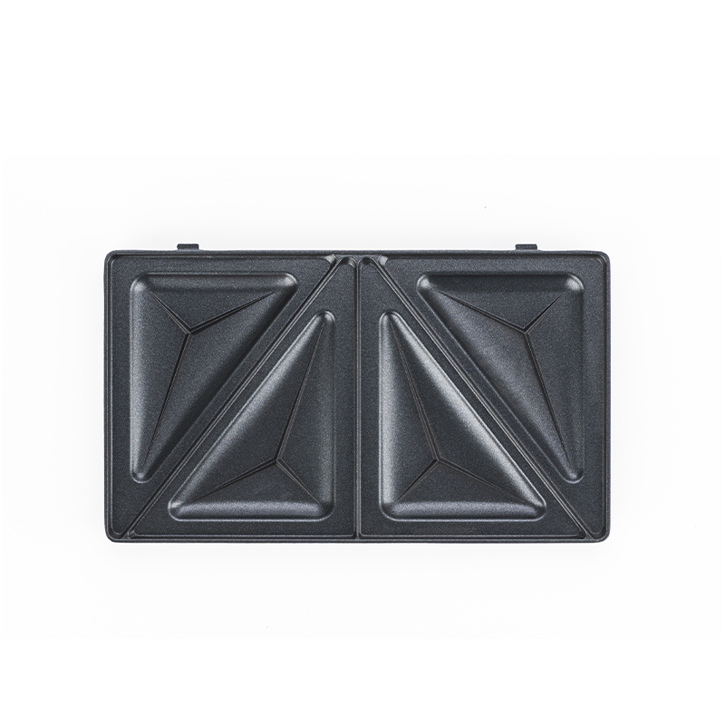 BJX-S008 800W 2-Scheiben-Sandwichwaffelmaschine mit abnehmbaren Platten